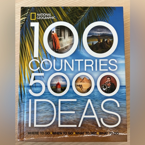 National Geographic, “100 Countries, 5000 Ideas.”  Like new. - Picture 1 of 2
